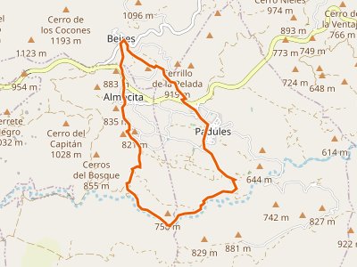 PR-A-360. Circular Almócita-Padules-Beires