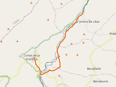 PR-A-255. De Jinera de Líbar a Cortes de la Frontera