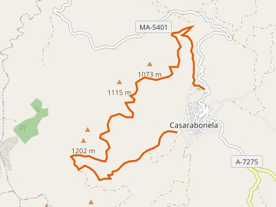 PR-A-270. Camino de la Dehesa-Fuente de los Hornaos