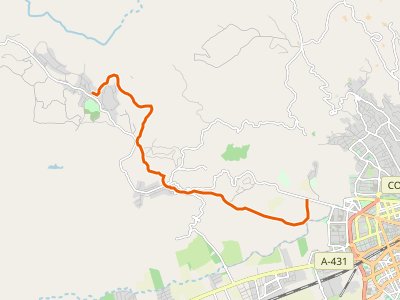 PR-A-343. Vereda de Trassierra