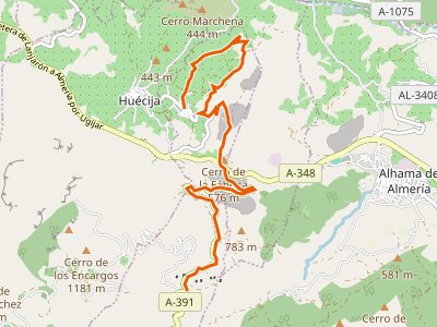 PR-A-307. De Alicún a Gatuna