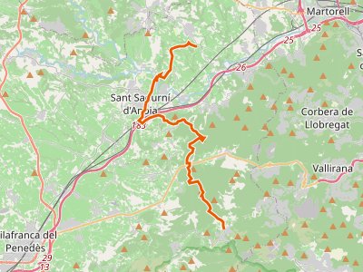 PR-C-156. Olesa de Bonesvalles-Sant Llorenç d'Hortons