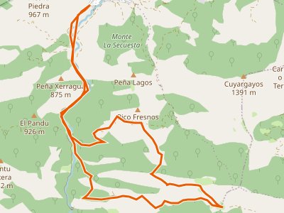 PR-AS-120. Ruta de la Collada de Isorno