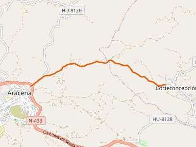 PR-A-045. Aracena-Corteconcepción (por la Fuente del Rey)