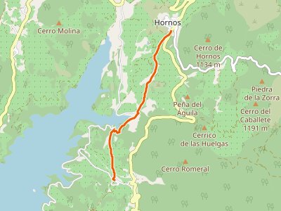 PR-A-152. La Platera-Hornos de Segura