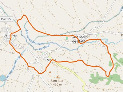 PR-C-057. Sendero de la Baronía de Maldà