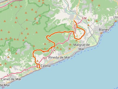 PR-C-146. Sendero de Calella a Tordera