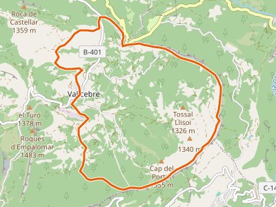 PR-C-128. Sendero por los Cingles de Vallcebre
