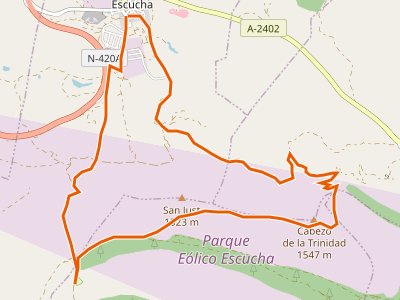 PR-TE-113. Escucha-Vuelta Sierra de Sant Just