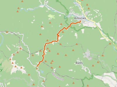 PR-C-204. Arbúcies-Santa Fe de Montseny
