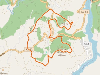 PR-AS-108. Ruta de los entornos de Grandas