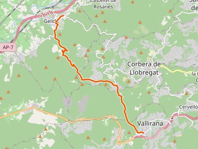 PR-C-070. Sendero de la Font Freda