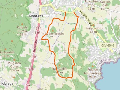 PR-C-106. Sendero de Palafrugell