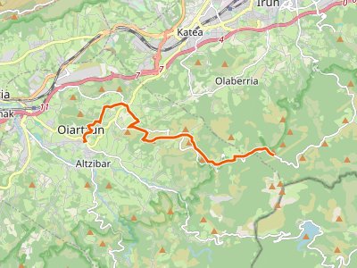 PR-GI-1011. De Oiartzun a Aiako Harria