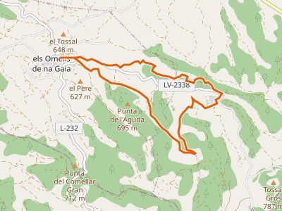 PR-C-065. Ruta dels Omells
