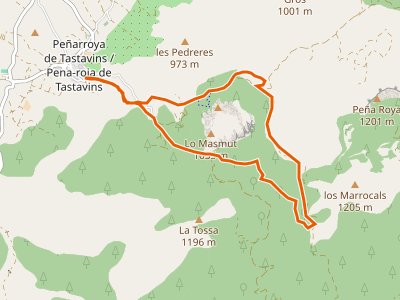 PR-TE-157. Vuelta a la Peñas de Masmut