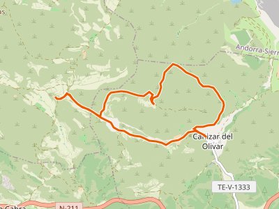 PR-TE-111. Cañizar del Olivar-Cañizar del Olivar