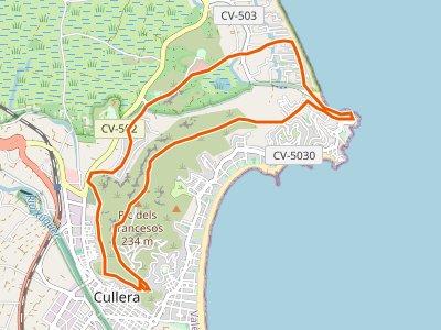 PR-CV-336. Senda de la Lloma-Muntanya de Cullera