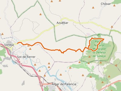 PR-CV-320. Soneja-La Dehesa