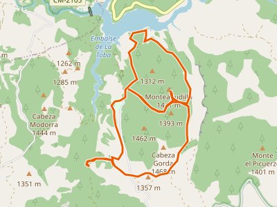 PR-CU-108. Monteagudillo y el embalse de la Toba