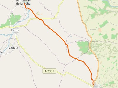 PR-Z-032. Lécera-Almonacid de la Cuba