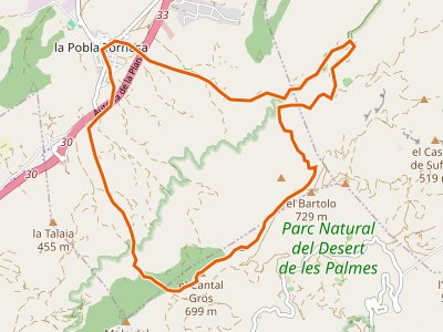 PR-CV-422. Els Camins del Desert