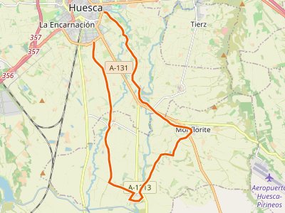 PR-HU-143. Huesca-Monflorite-Huesca