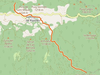 PR-C-059.2. Santa Magdalena de Cambrills-Coll de las Fuentes de l'Orri