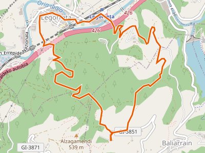 PR-GI-208. Camino San Joan Iturri