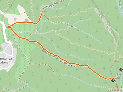PR-C-156.1. Variante de la Montanya Rodona