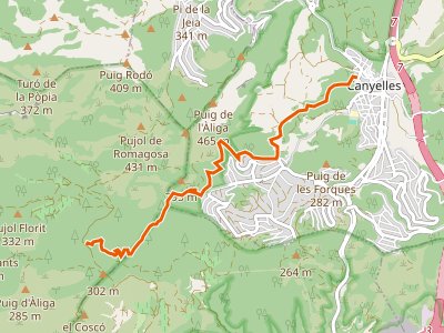 PR-C-143.2. Canyelles-Pla de les Palmeres