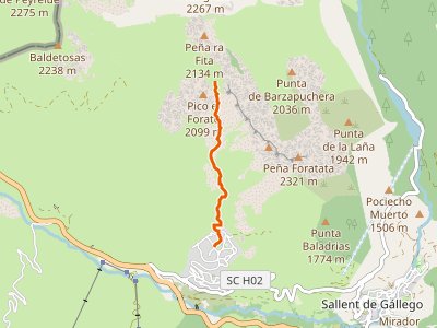 PR-HU-090. Formigal-Collado de Foratata