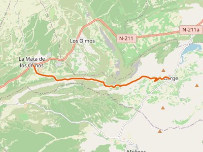 PR-TE-080. La Mata de los Olmos-Berge