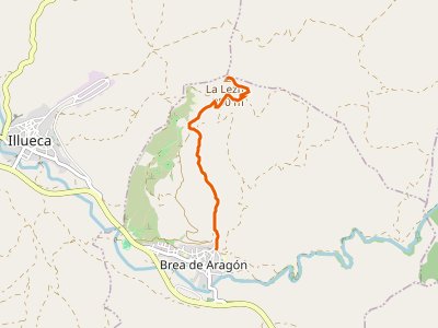 PR-Z-074. Camino de Brea de Aragón a pico la Lezna