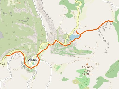 PR-TE-010. Senda fluvial de Aliaga