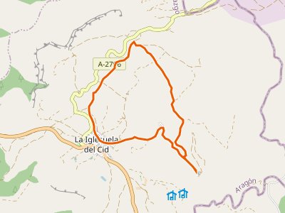 PR-TE-070. Ruta de la piedra seca