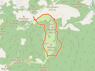 PR-GI-203. Rodeando Adarramendi