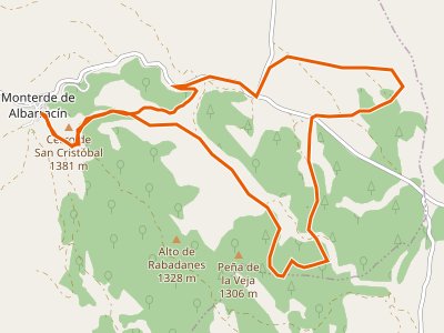 PR-TE-136. Monterde de Albarracín-Monterde de Albarracín