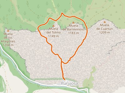 PR-Z-077. Purujosa-Barranco de la Virgen