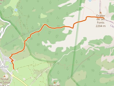 PR-C-123.1. Coll de Setfons Gósol