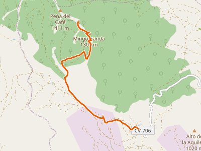 PR-Z-070. Viver de la Sierra-Peña Guzmán o el Tolmo