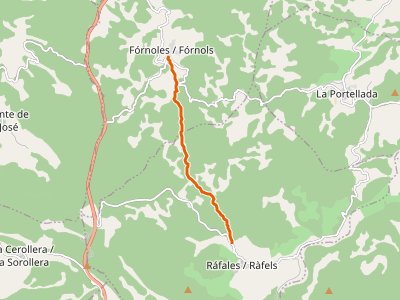 PR-TE-159. Camino Ráfales-Fórnoles