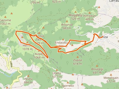 PR-GI-078. Recorrido de las cruces y las aves nocturnas