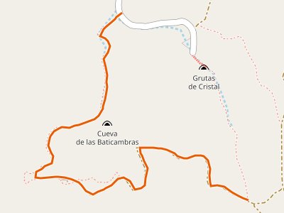 PR-TE-56.A. Senderos de las Pinturas Rupestres