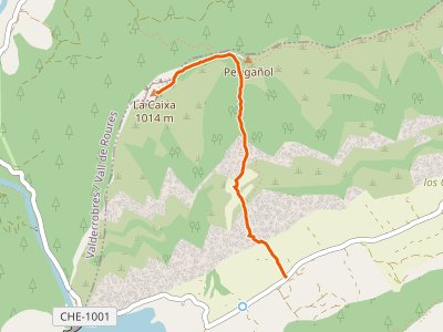 PR-TE-152. Ascensión al Perigañol y La Caixa