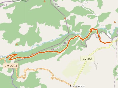 PR-CV-323. Río Arcos-Peña Blanca-Losilla de Aras