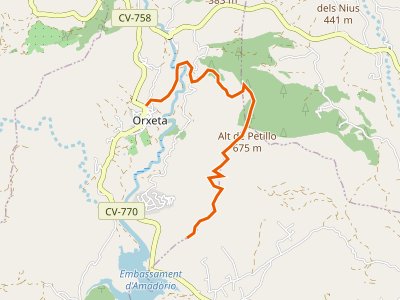 PR-CV-353. Serra d'Orxeta