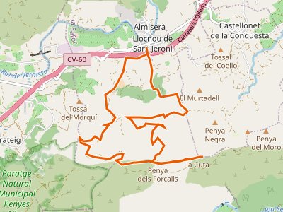 PR-CV-400. Del Vernissa a la Cuta