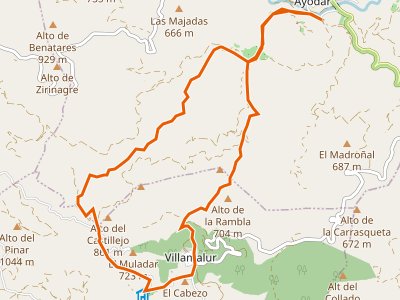 PR-CV-276. Sendero de Ayódar