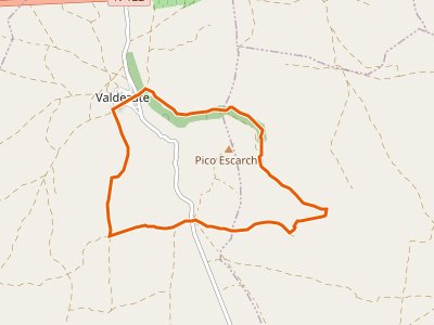 PR-BU-170. Sendero del Valle de Pozarón